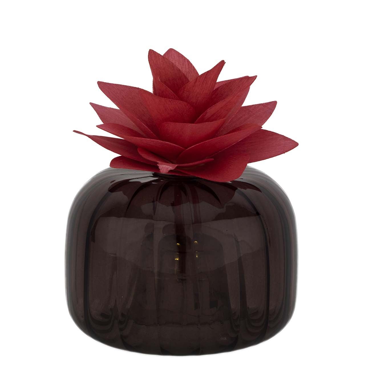 ELISSI MM 85*60 IN VETRO FESONATO CON LED E FIORE DIFFUSORE